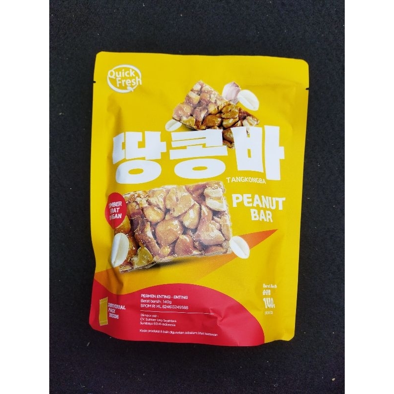 

QUICK FRESH BAR Peanuts Permen Enting Enting 140gr