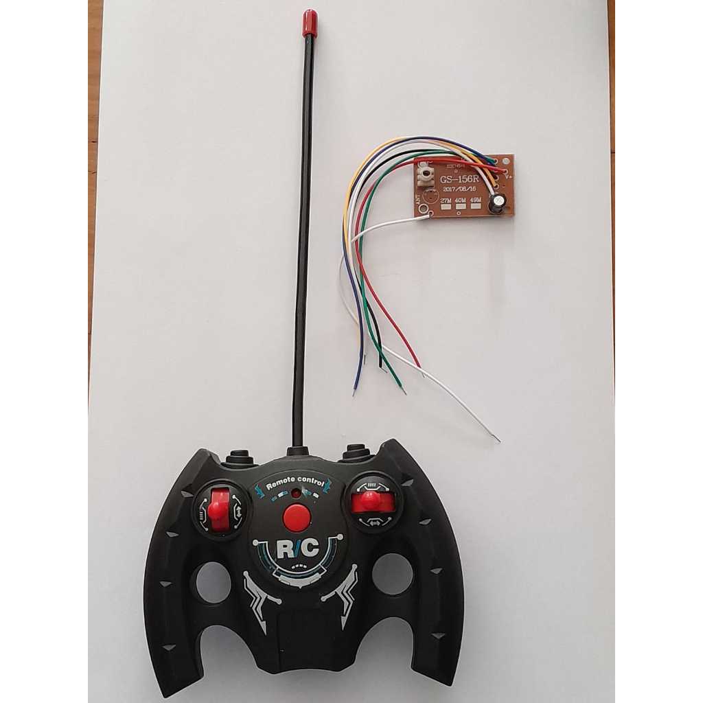Module PCB Mainan RC Remote Control 27Mhz 4CH GS-6201T GS-156R
