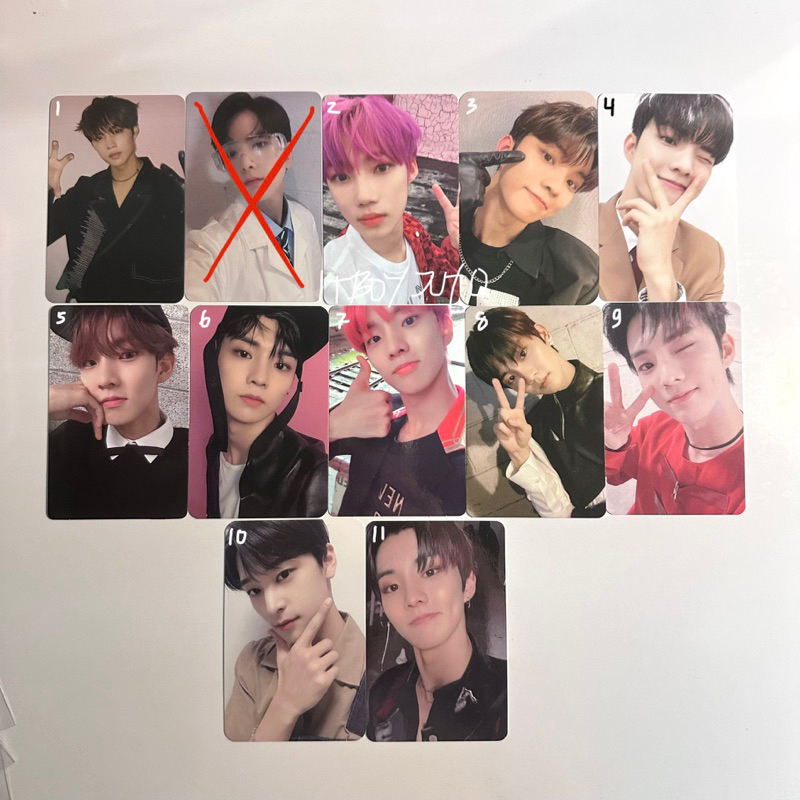 THE BOYZ OFFICIAL PHOTOCARD REVEAL DDD MAVERICK THE STEALER SUNWOO CHANHEE NEW CHANGMIN Q JUYEON