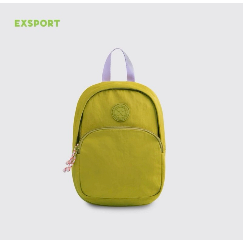 Preloved Tas Ransel Exsport - Mini Backpack Olive