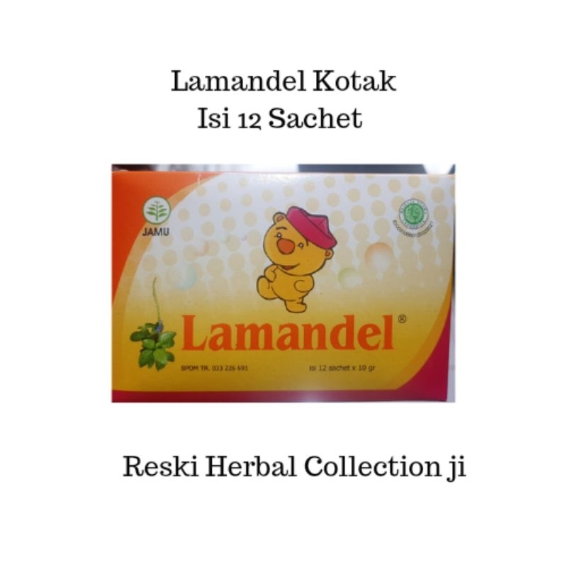 

Lamandel kotak isi 12 Sachet x 10 gr