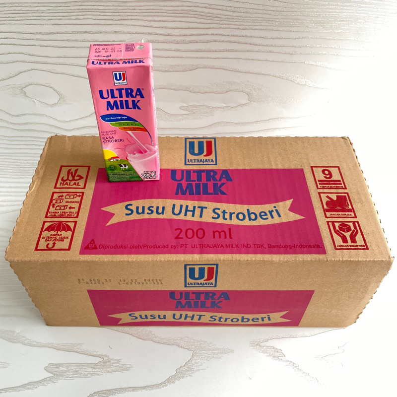 

[TERMURAH!!] Ultra Milk DUS 200ml isi 24 pcs