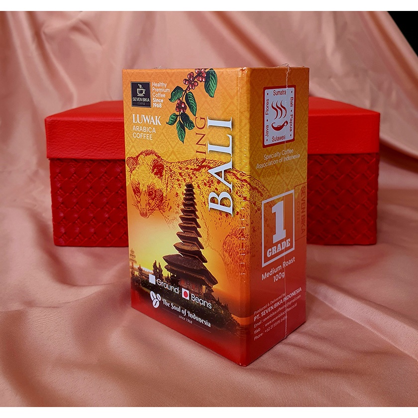

Kopi Seven Bika King Bali Wild Luwak Arabica 100 Gr [Bubuk/ Biji]