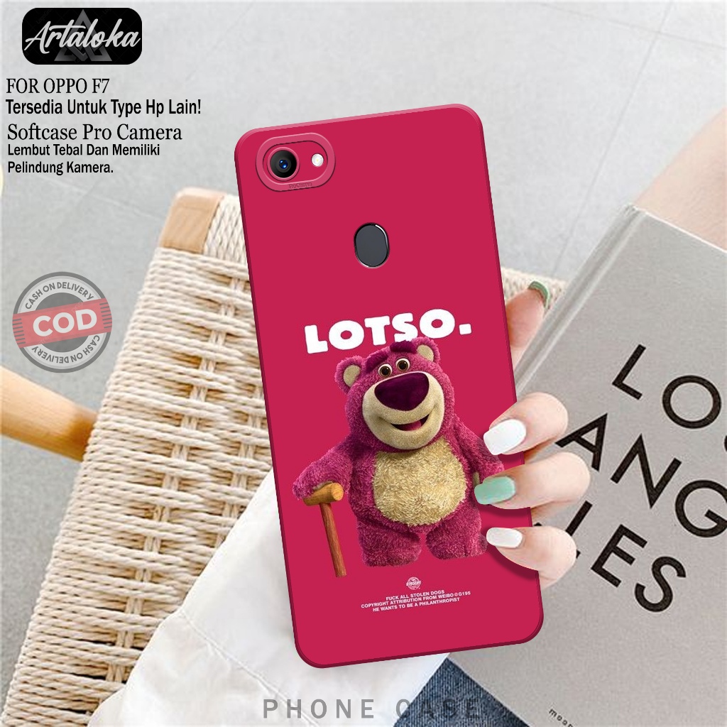 Case Hp Oppo F7 - Silikon Tpu Pro Camera - Softcase Oppo F7 - Casing Oppo F7 - Kesing Oppo F7 - Cove