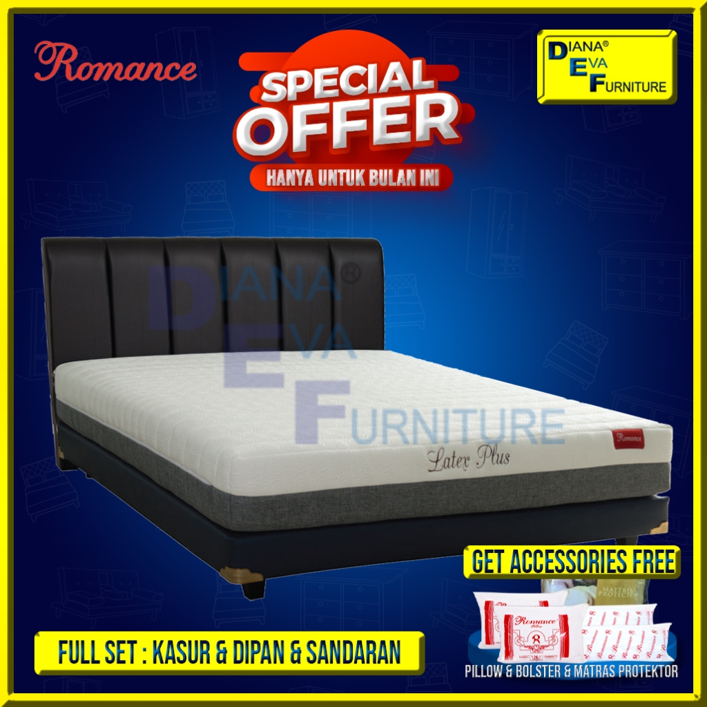 Romance Latex Plus Set Kasur Latex (Promo Special)