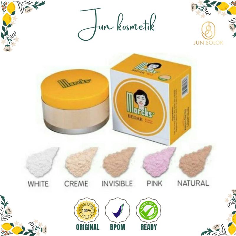 JUNKOSMETIK - [ MARCKS ] Marcks Bedak Tabur kecil