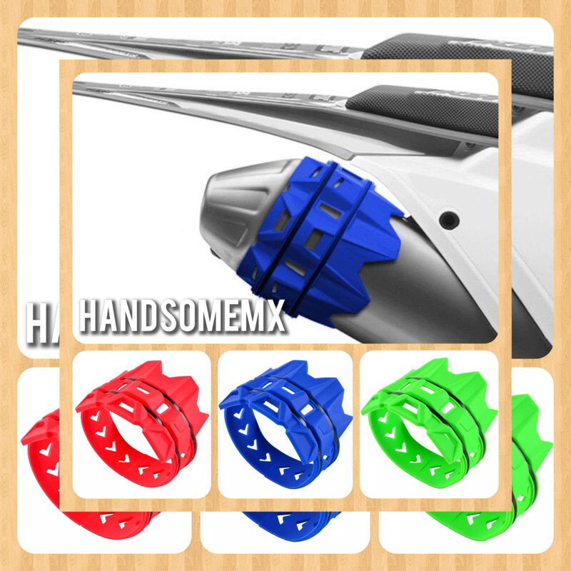 cover guard silencer 2tak 4tak cover pelindung silencer knalpot ktm husqvarna klx crf wr kx 2T 4T