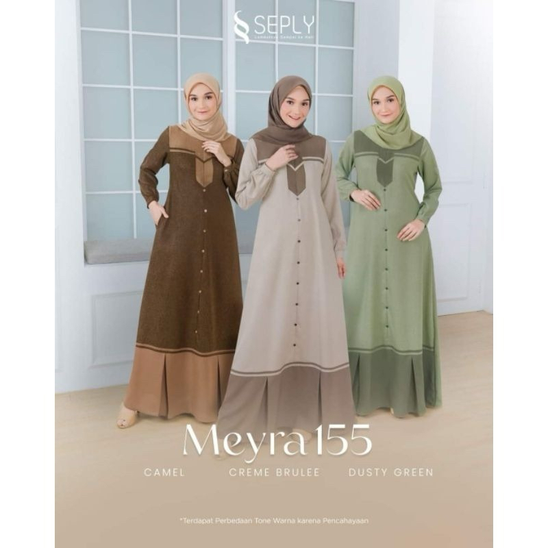 SALE 20% Gamis Meyra 155 by Seply