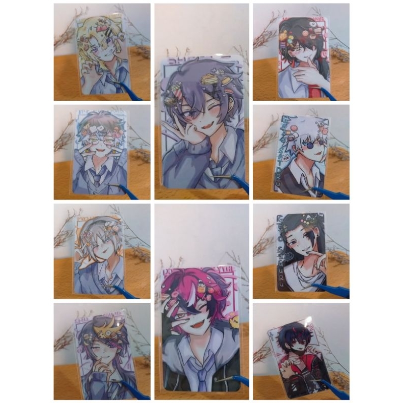 Vtuber Gojo Geto Photocard