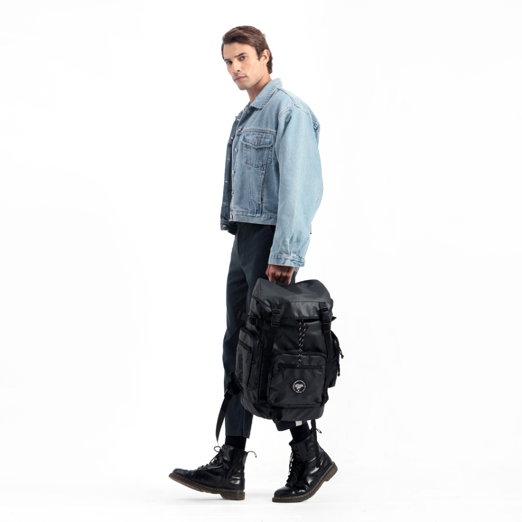 RECOMMENDED RCKLS. RANSEL PRIA BACKPACK TRAVEL DELONIX TAS LAPTOP MULTIFUNGSI RANSEL LAPTOP HIGH