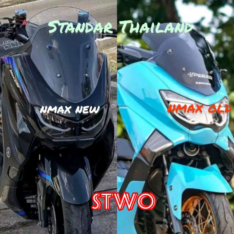 VISOR NMAX OLD 2015-2019 TYPE THAILAND WINDSHIELD NMAX NEW  2020-2023 TYPE THAILAND VISOR NMAX