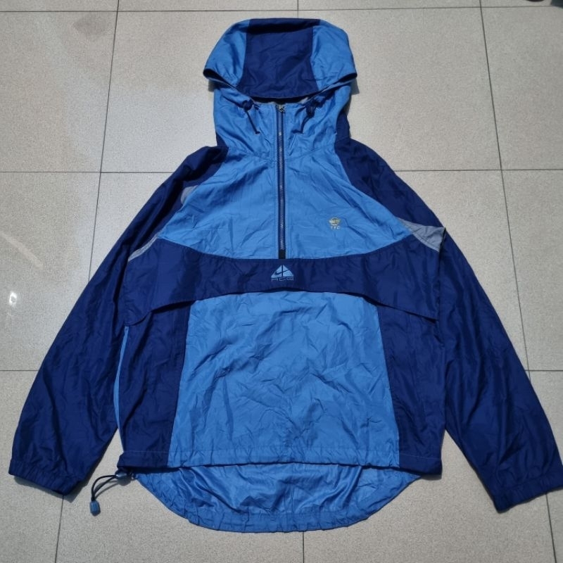 NIKE ACG JACKET 1990S ANORAK NYLON CENTER LOGO PACKABLE
