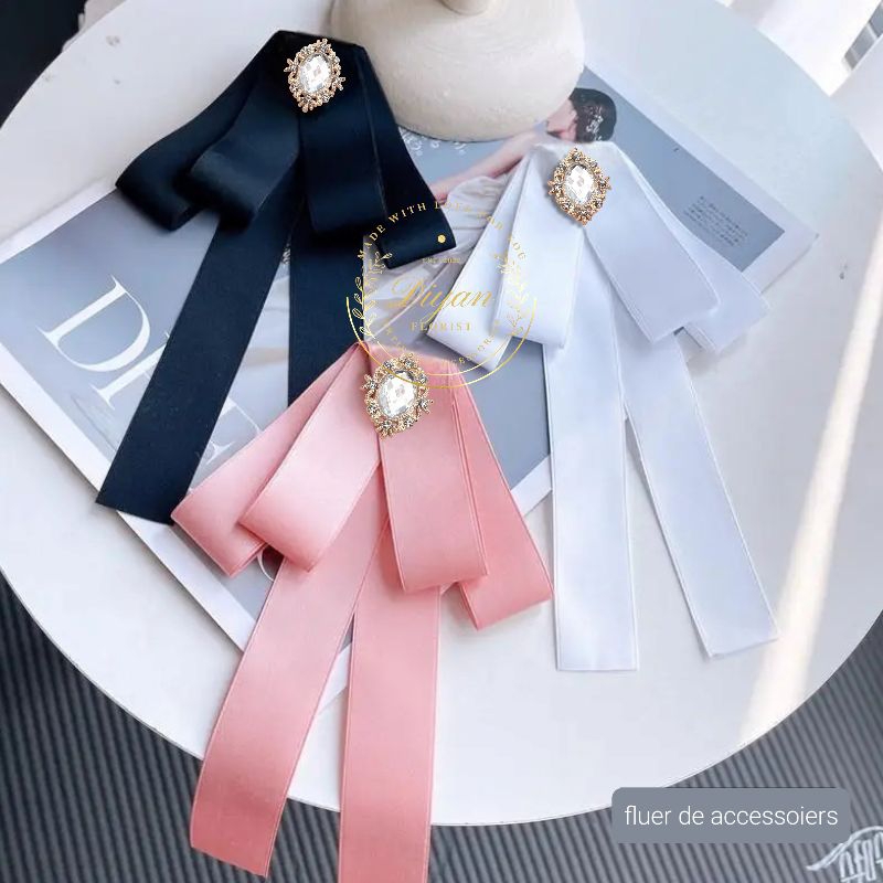 pita brooch // pita baju // pita hias aplikasi dekorasi