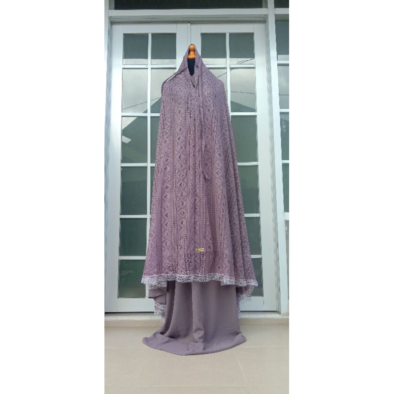 mukena brokat mukena tile mukena mewah limted edition