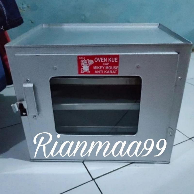Oven Tangkring Mickey mouse|Oven Kompor Kecil 3 Susun + 3Loyang Khusus GOSEN & GRAB