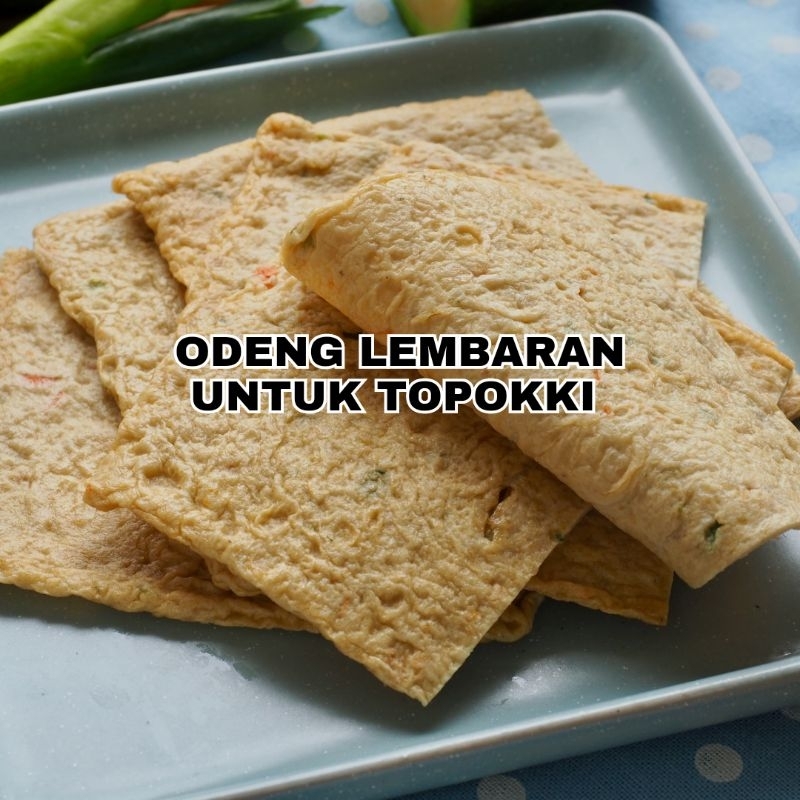 

Odeng lembaran untuk orderan topokki