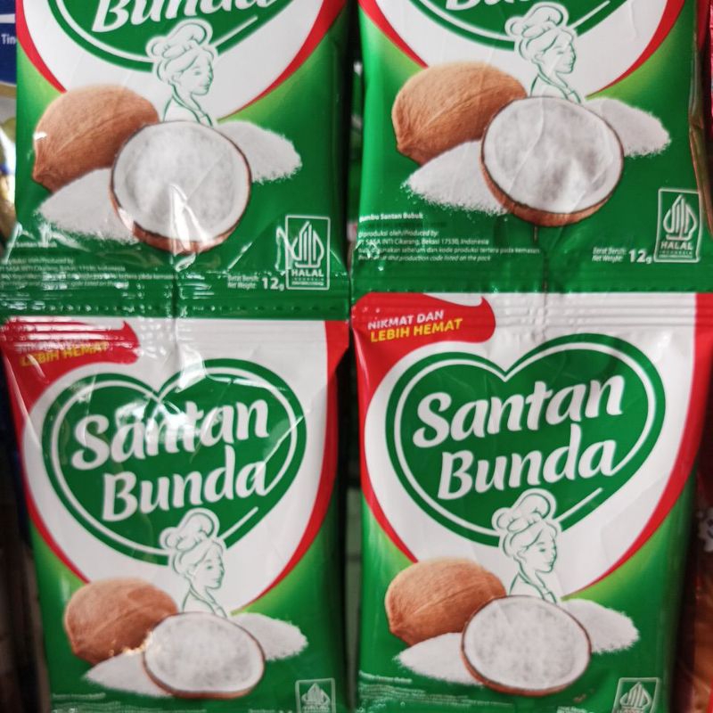 

santan bunda renteng 12gr