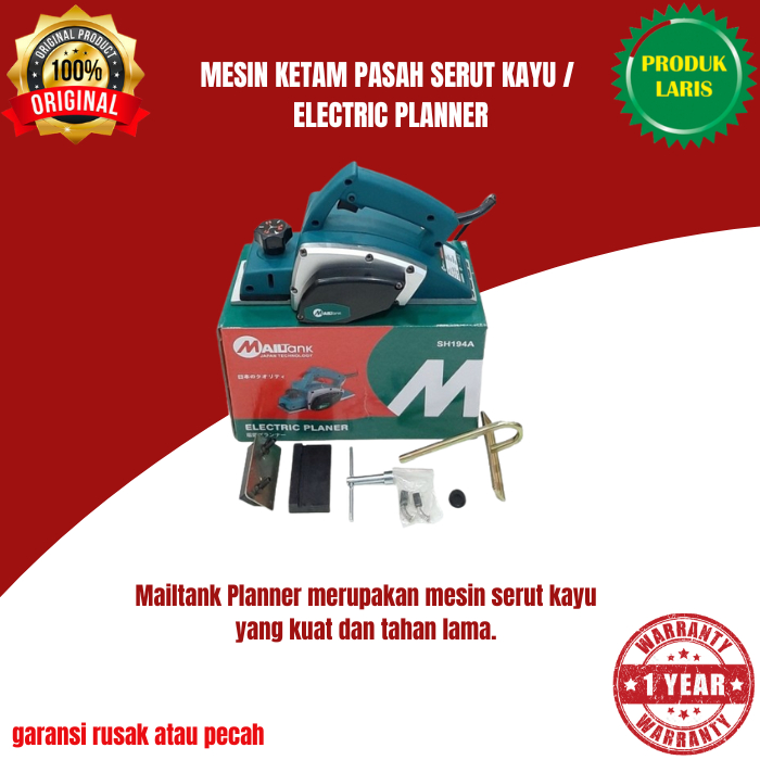 Mesin Alat ketam Serut Pasah Potong kayu Listrik Modern Kuat dan Tahan Lama