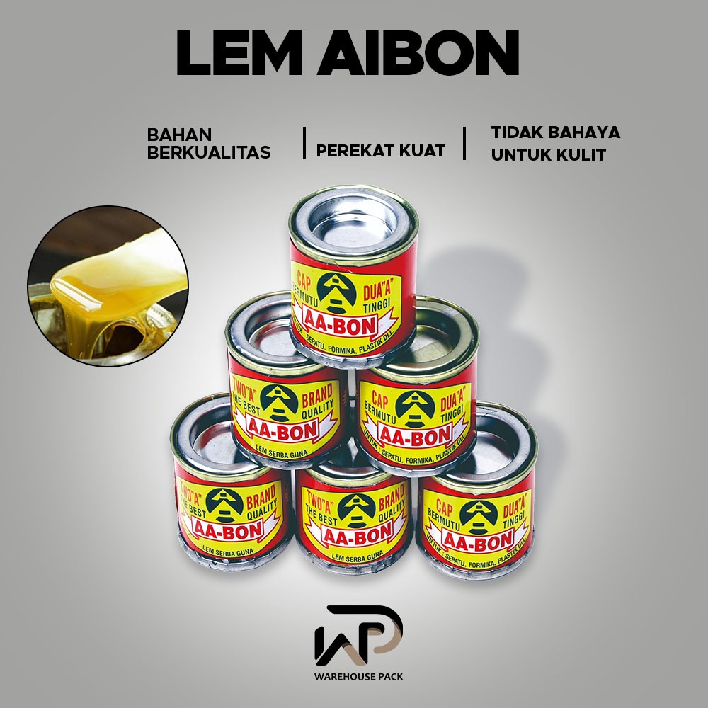 

Lem Aibon | Lem AA-bon | Lem Perekat Serbaguna | Lem Sepatu