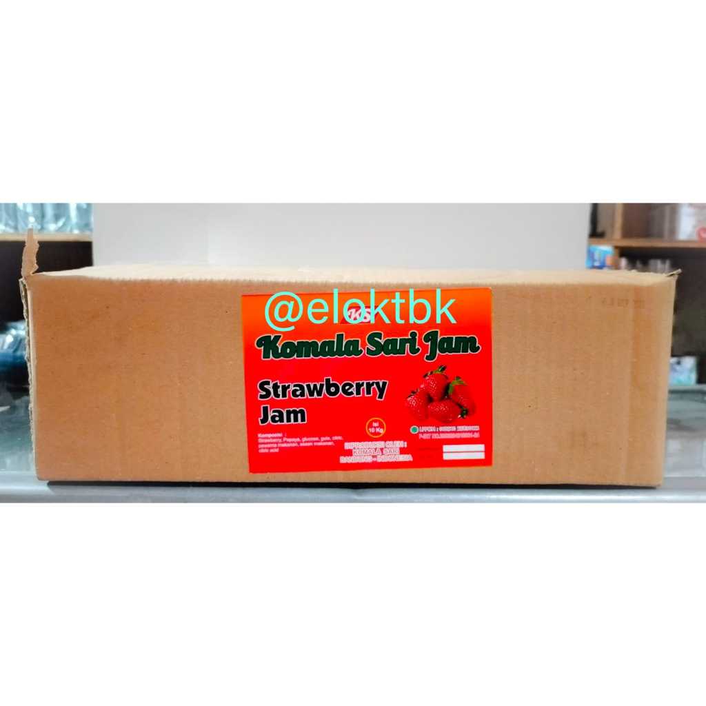 

Selai Nanas / Selai Strawberry Komala Sari Kemasan Repack 1 kg