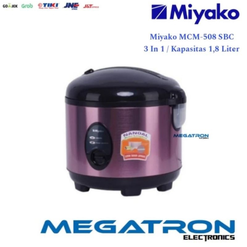 Magic Com Miyako MCM 508 , 528 TS , 509 , 606 Penanak Nasi 1,8Liter 0,6Liter