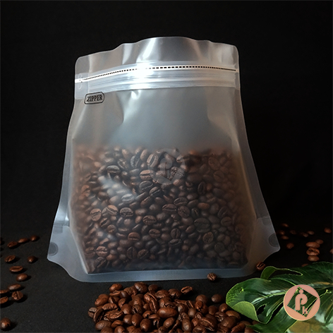 Kemasan Standing Pouch Trapesium 500gr | Kemasan Kopi Standing Pouch