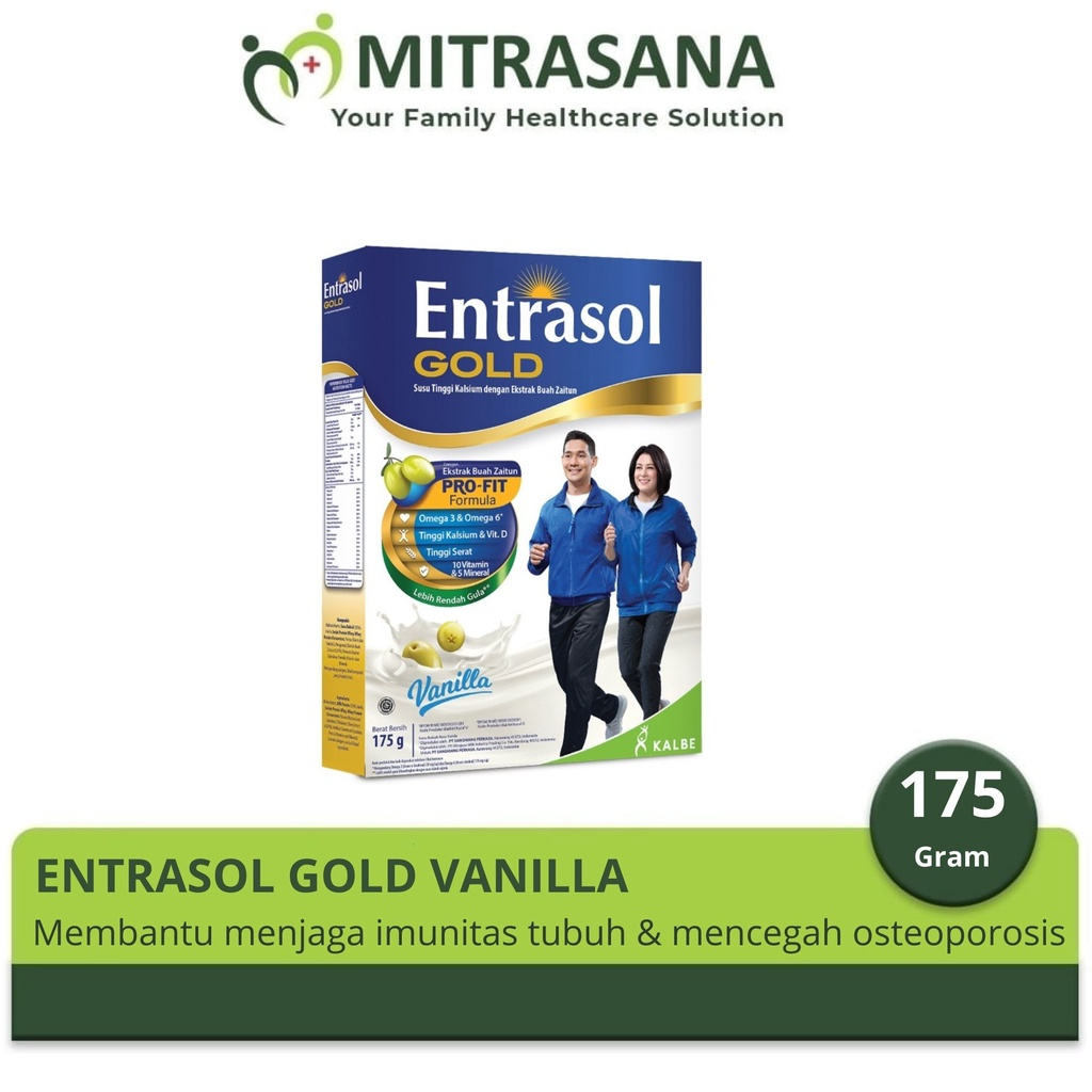 

Entrasol Gold 175 gr Vanilla / Coklat / Plain