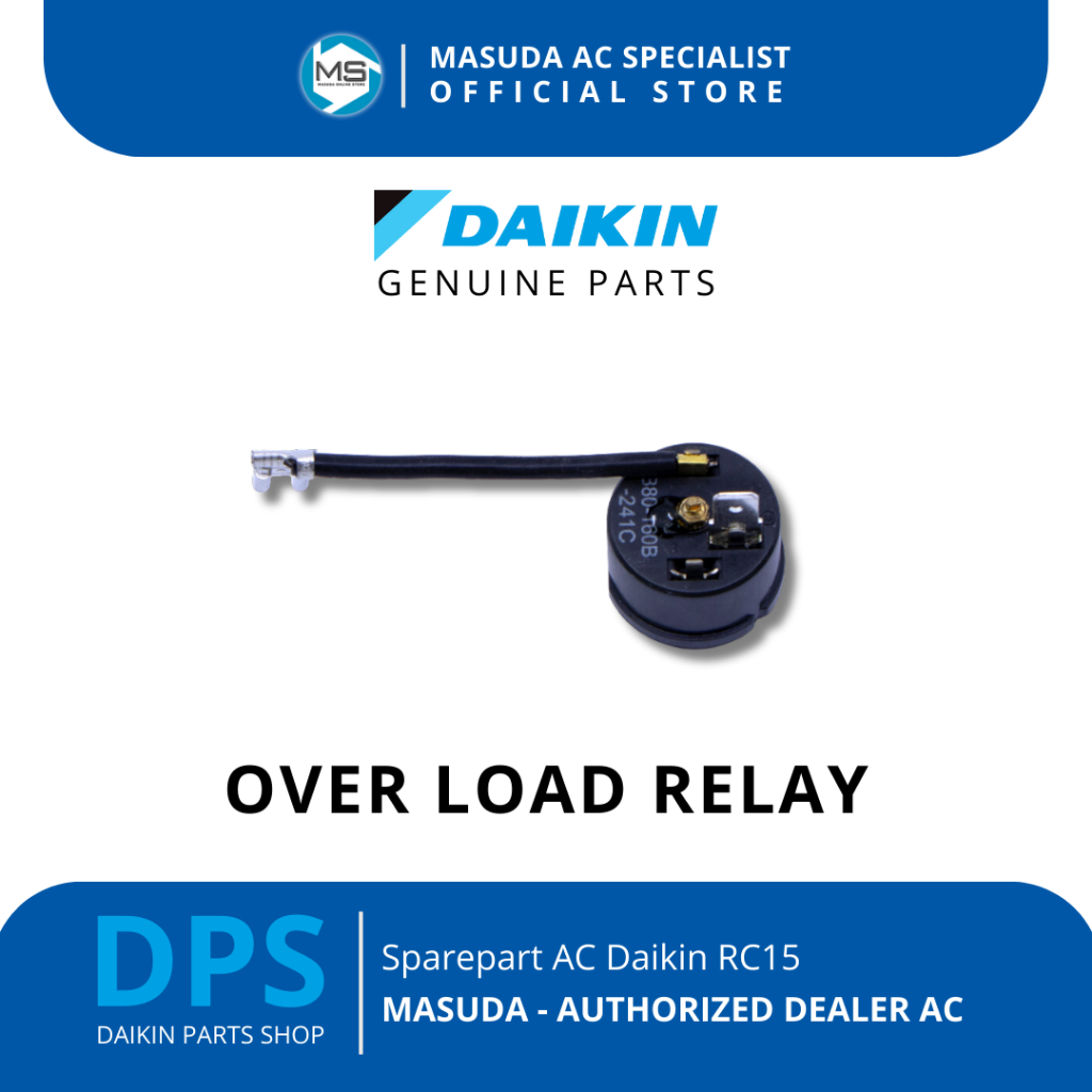 OVER LOAD RELAY SPAREPART AC DAIKIN OUTDOOR RC15