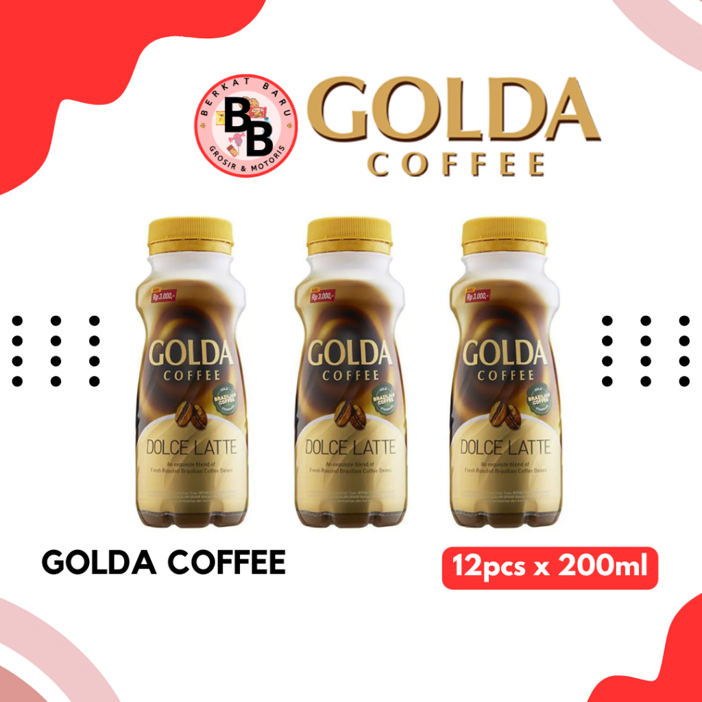 

[BB SNACK] GOLDA COFFEE DOLCE LATTE 200ML