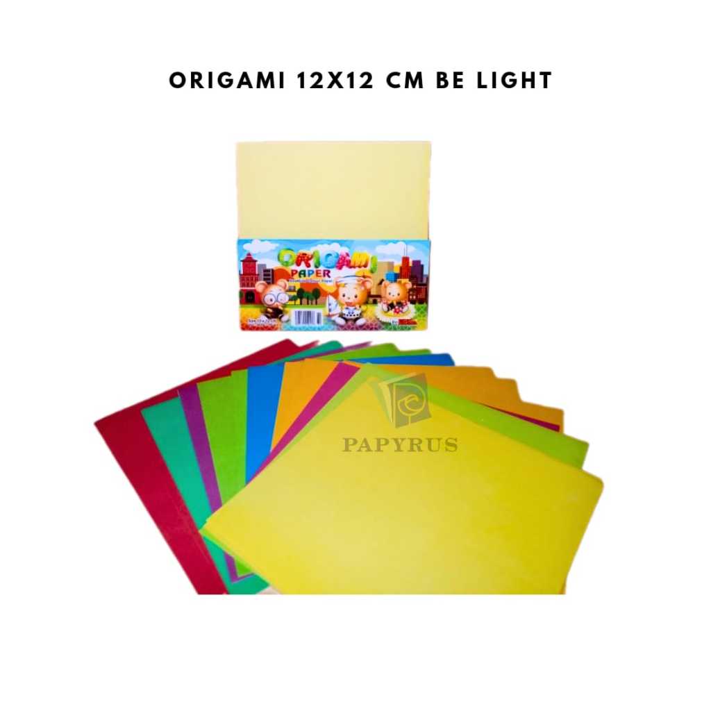 

ORIGAMI / KERTAS LIPAT 12 X 12 BE LIGHT / TIKUS