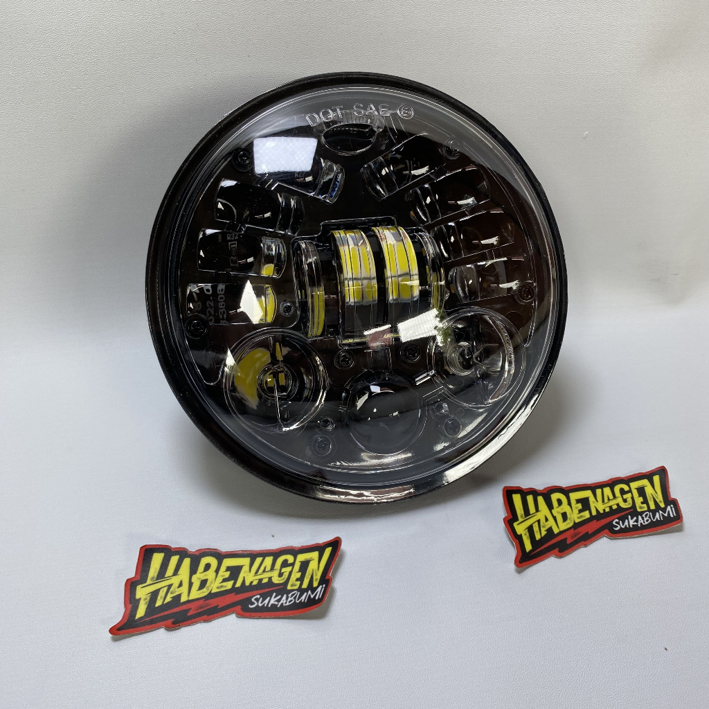 reflektor revlektor kap kaca mika lampu daymaker deymeker day maker tembak depan light head lamp led