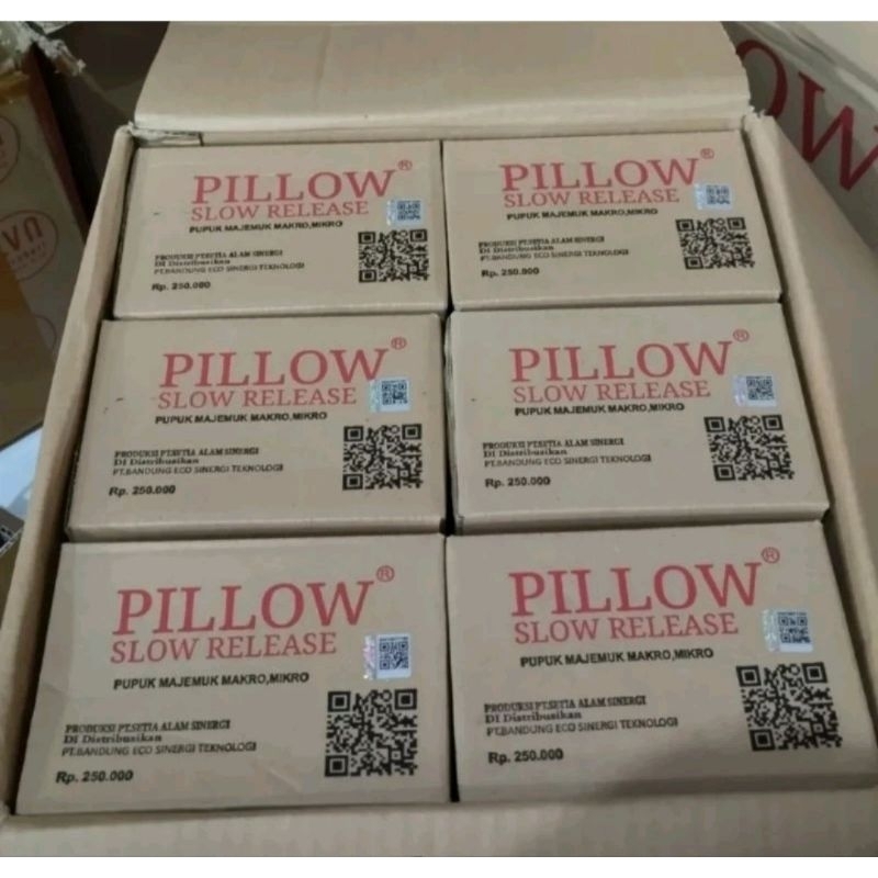 Pupuk Pillow Slow Release Original 1 Box Isi 10 Sachet Untuk Sawit Durian Tanaman Batang Keras