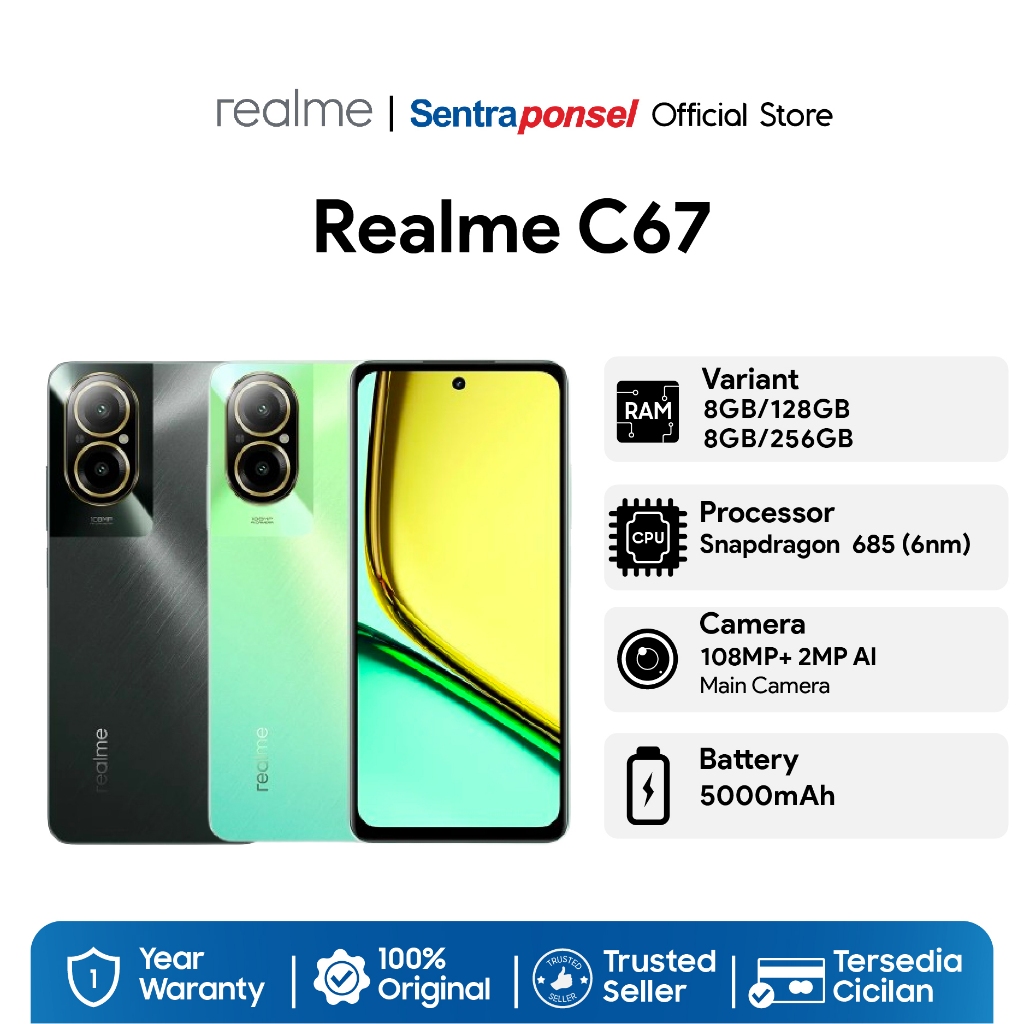 Handphone Realme C67 NFC