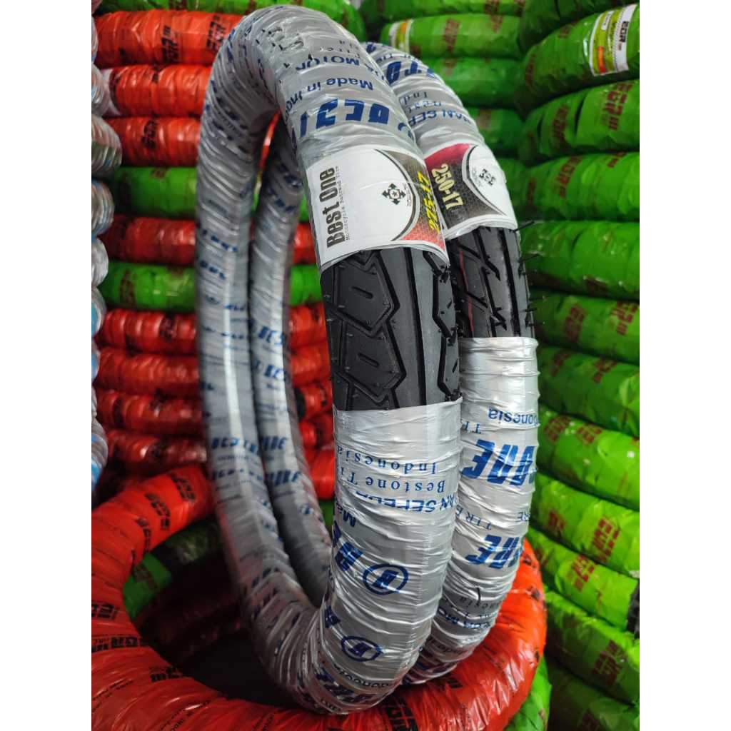 Ban Luar Motor Sepasang Bebek STANDARD Tubeless Ring 17 Ukuran 275-17 & 250-17