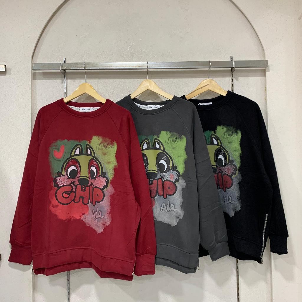 Oversize Sweater Import | Sweater Import Wanita | Sweater Motif Oversize