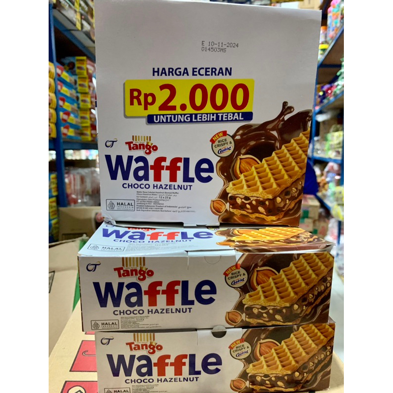 

TANGGO WAFFLE CHOCHO HAZELNUT ISI 12pcs