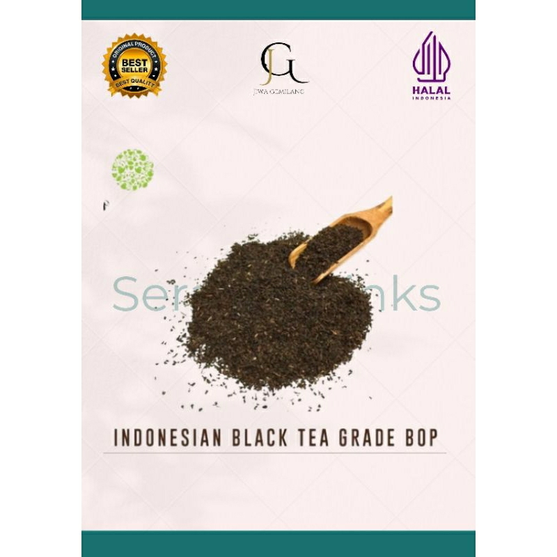 

Indonesian Black Tea Grade BOP - Teh Hitam BOP (Broken Orange Pekoe) 500 gram