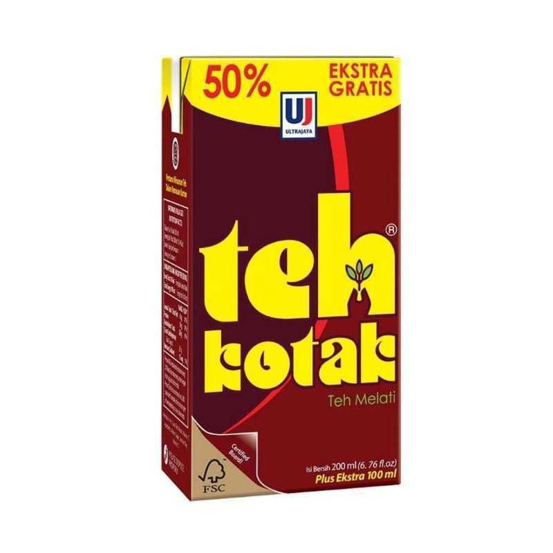 

[PROMO!!] Teh Kotak Melati (200Ml+100Ml/isi 24Pcs/1Dus)