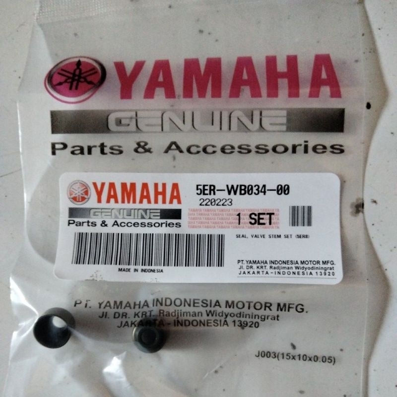Sil Seal Klep Valve JUPITER Z VEGA ZR R NEW LAMA CRYPTON ORI YAMAHA