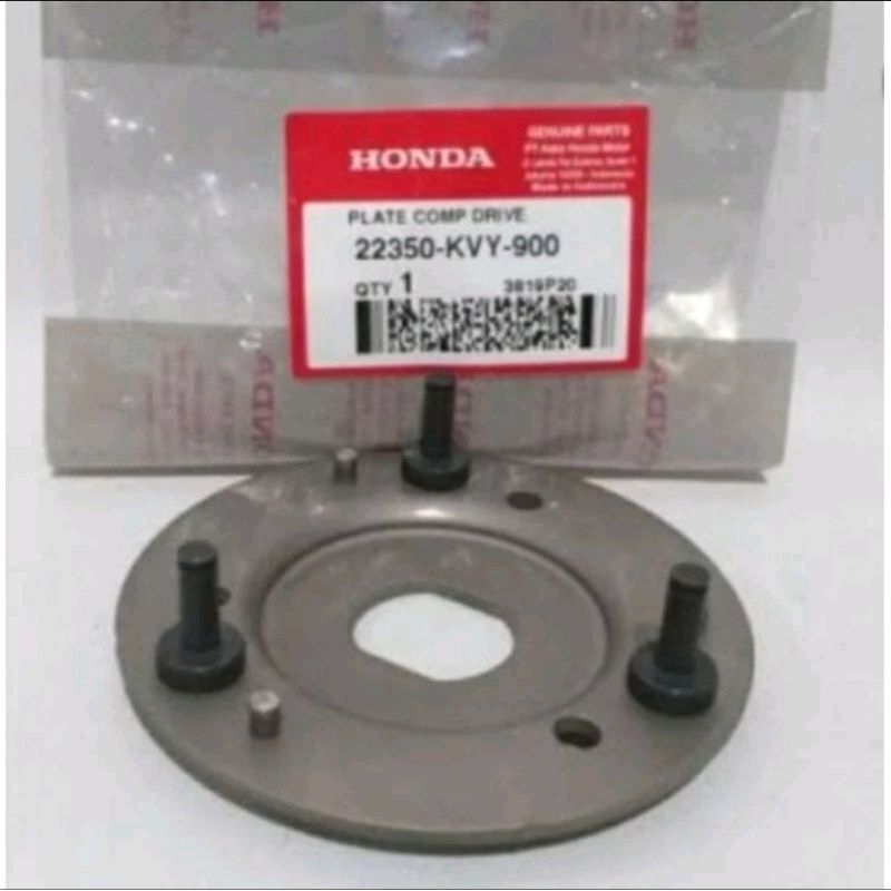 plat dudukan kampas ganda beat karbulator asli 22350kvy900