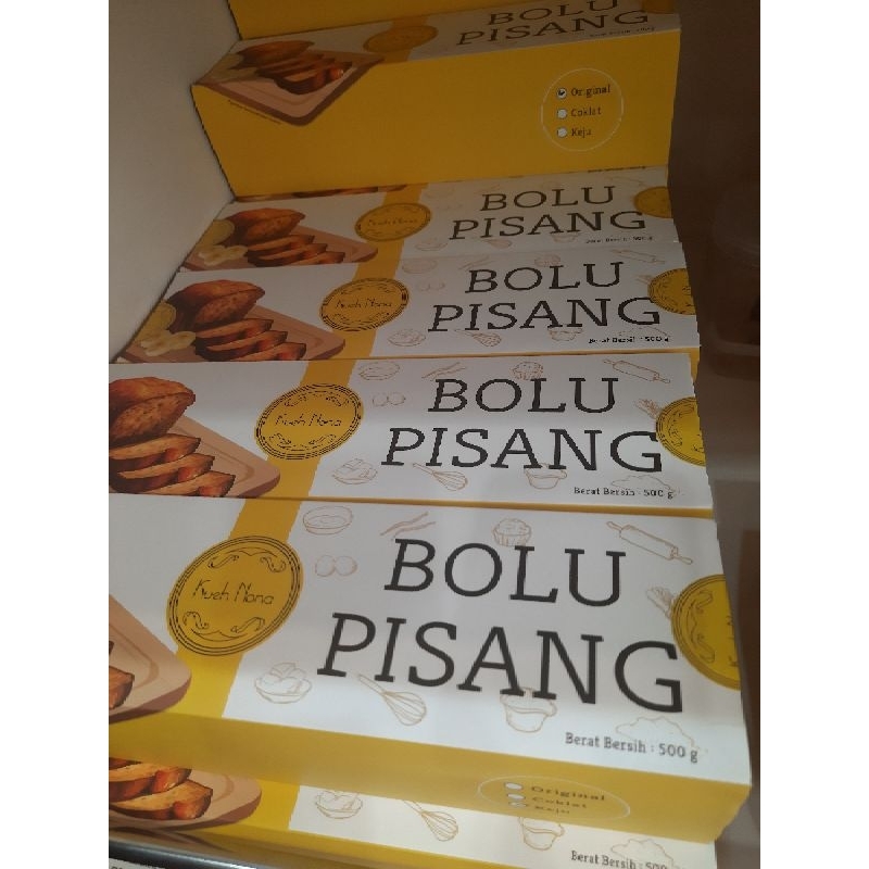 

bolu pisang/oleh oleh lampung/aneka sari rasa