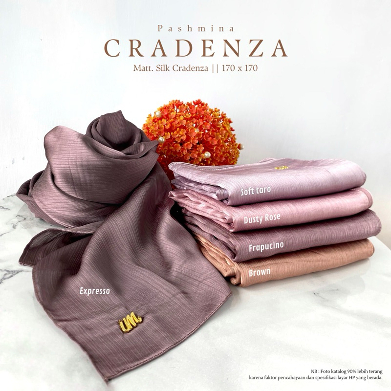 Pashmina Silk Premium Metal Logo