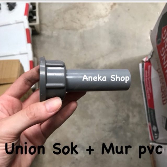 Mur kopling sanyo Union Sok 3/4 inch dan karet 1 set