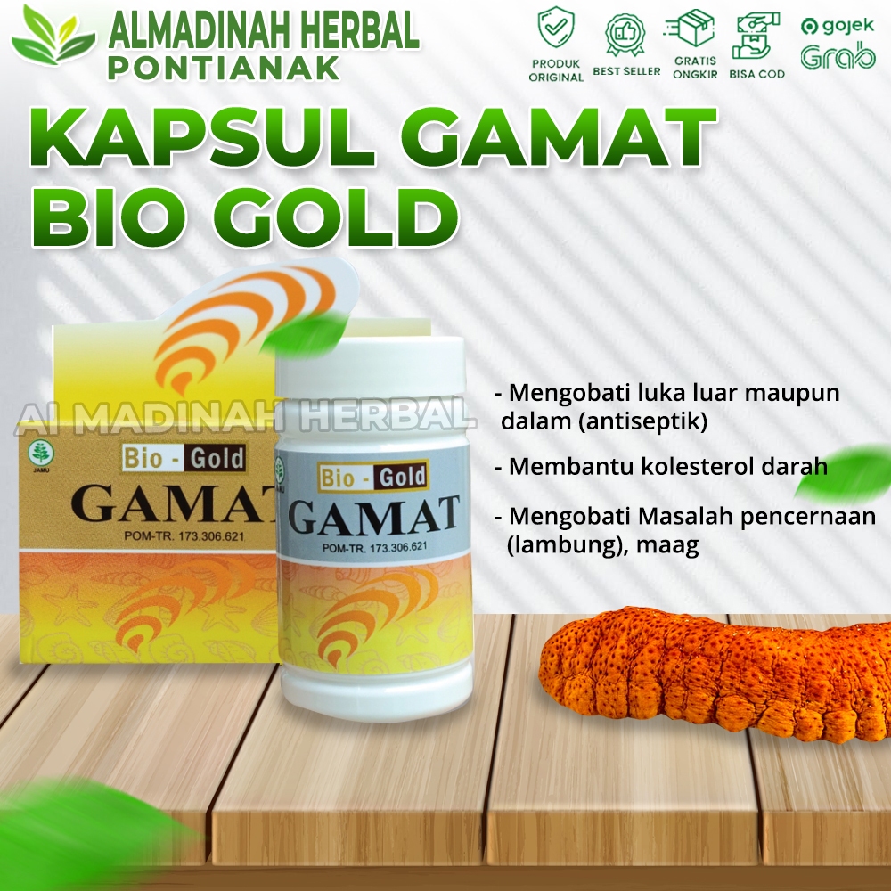 Ekstrak Gamat Emas Bio Gold Gamat 75kapsul