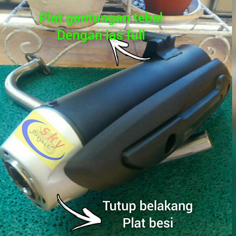 KNALPOT STD RACING VARIO 125/150 OLD