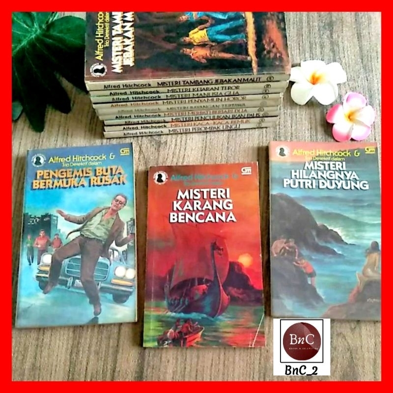 Novel Trio detektif alfred Hitchcock prelove