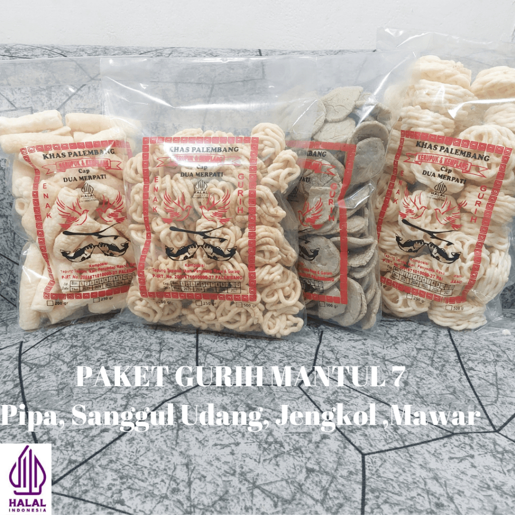 

PAKET GURIH MANTUL 7 MIX [PIPA,SANGGUL UDANG,JENGKOL,MAWAR] 1OOO GRAM