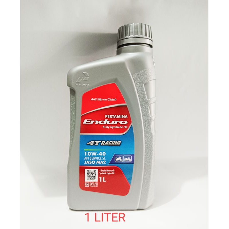 ENDURO RACING 1 LITER OLI MESIN 4T SEMUA MOTOR SPORT ORIGINAL