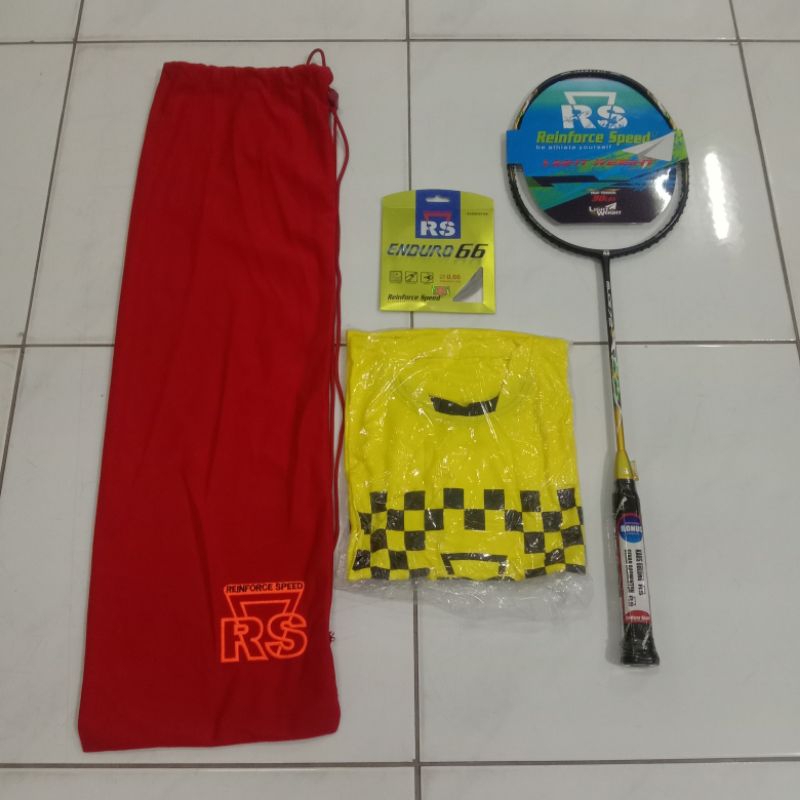 Raket Badminton RS Reinforce Speed Glide 62 Phantom 72 Gold 72 Jade