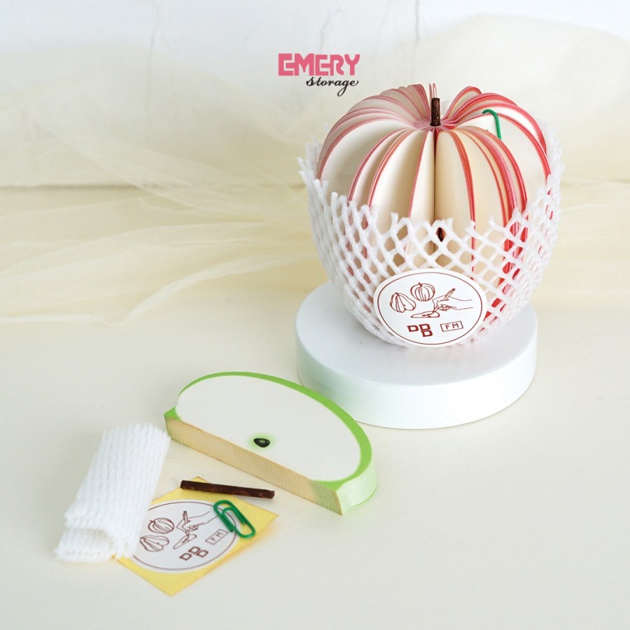 

Fruit Apple Shaped Sticky Notes / Memo UG-53